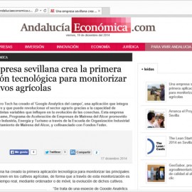 Los medios califican a Brioagro como el «Google analytics del Campo» Los medios califican a Brioagro como el «Google analytics del Campo»
