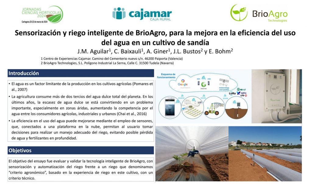 Publication in the SECH - Spanish Society of Horticultural Sciences